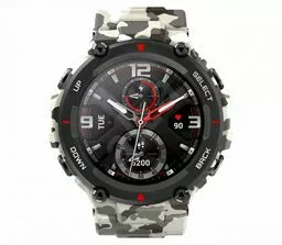 Smartwatch AMAZFIT T Rex Zielony Moro pasek wyświetlacz Smartwatch AMAZFIT T Rex Zielony Moro pasek wyświetlacz