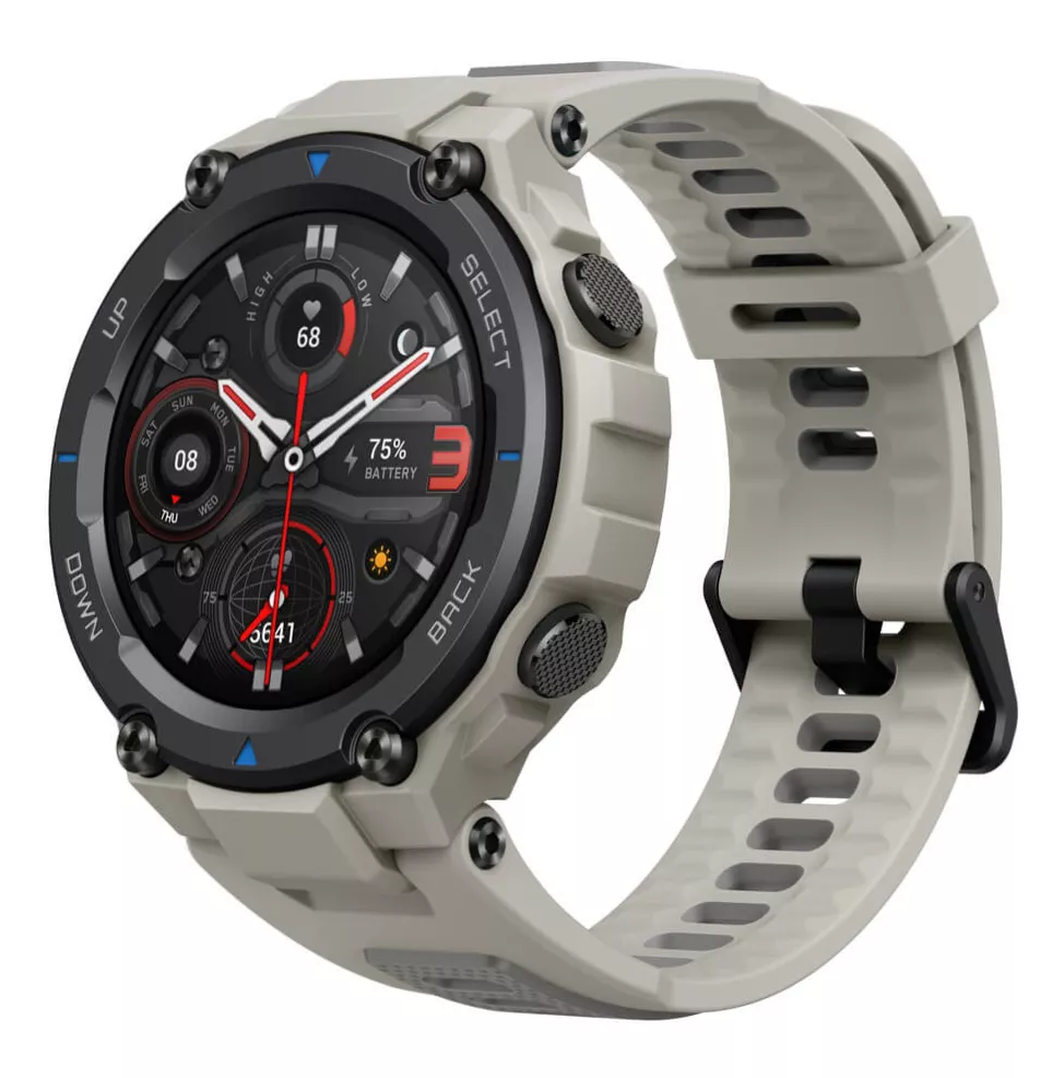 smartwatch amazfit t rex pro pustynny szary w skos