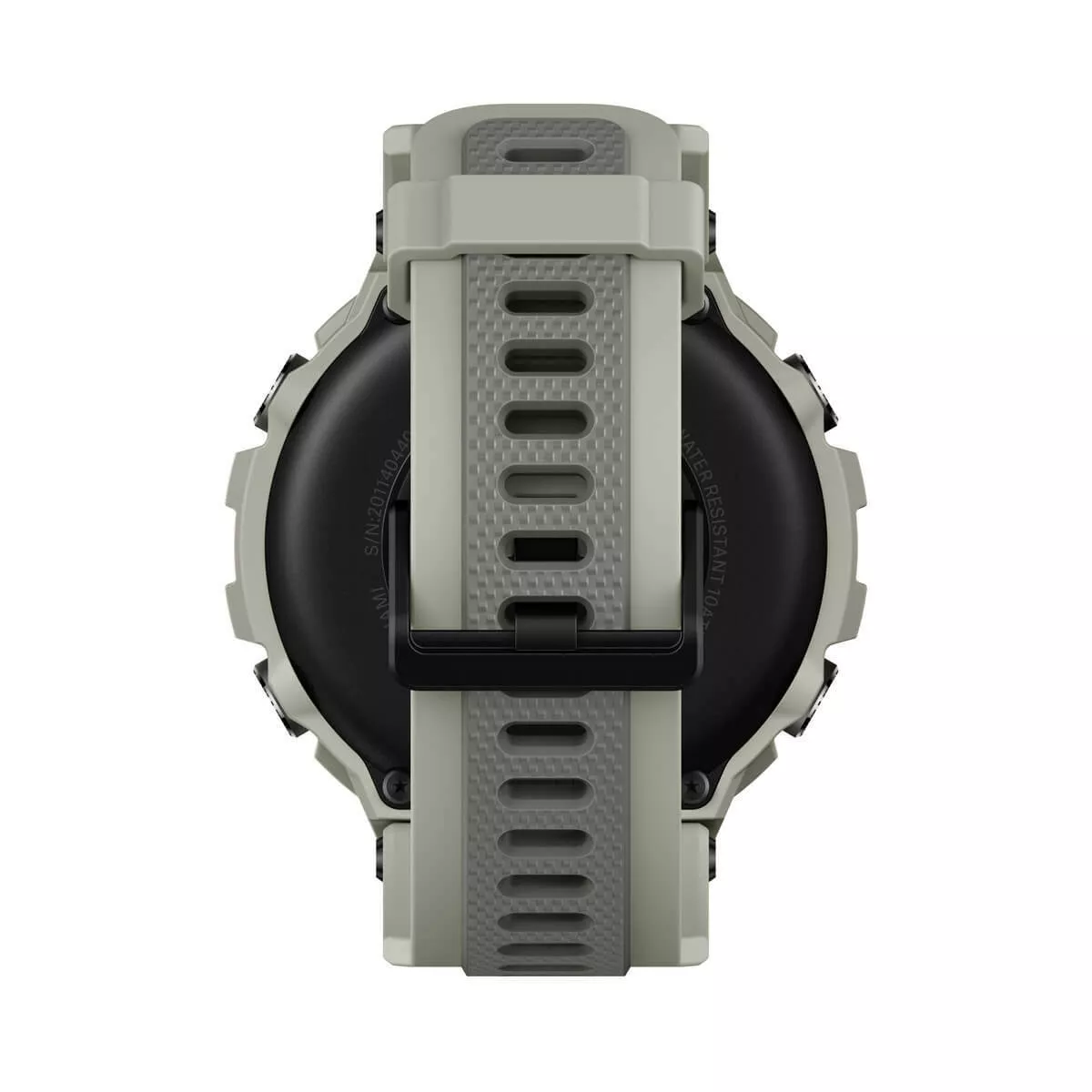 smartwatch amazfit t rex pro pustynny szary z tylu
