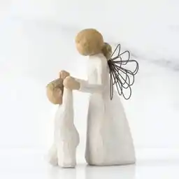 Figurka anioła z dzieckiem będzie pięknym prezentem na narodziny dziecka lub chrzest Figurka anioła z dzieckiem będzie pięknym prezentem na narodziny dziecka lub chrzest