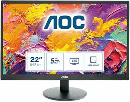 Monitor AOC E2270 z przodu