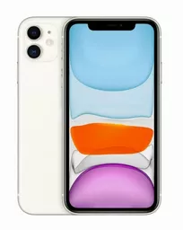 APPLE iPhone 11 biały front i tył APPLE iPhone 11 biały front i tył