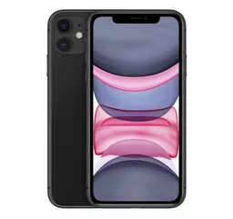 APPLE iPhone 11 czarny front i tył APPLE iPhone 11 czarny front i tył