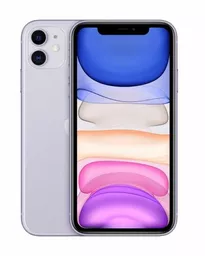 APPLE iPhone 11 fioletowy front i tył APPLE iPhone 11 fioletowy front i tył