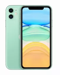 APPLE iPhone 11 zielony front i tył APPLE iPhone 11 zielony front i tył