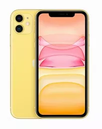 APPLE iPhone 11 żółty front i tył APPLE iPhone 11 żółty front i tył