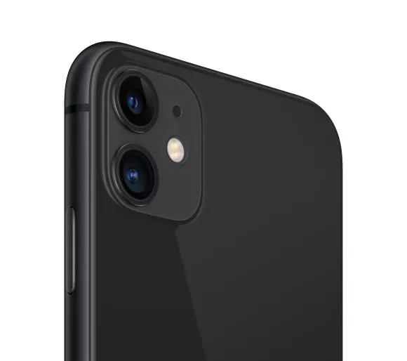 apple iphone 11 czarny tyl lewy