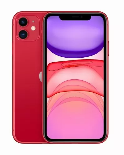 apple iphone 11 czerwony front i tyl