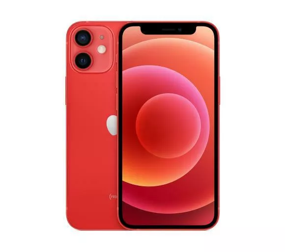 apple iphone 12 mini czerwony