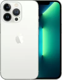Apple iPhone 13 Pro srebrny front i tył Apple iPhone 13 Pro srebrny front i tył