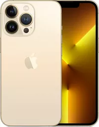 Apple iPhone 13 Pro złoty front i tył Apple iPhone 13 Pro złoty front i tył