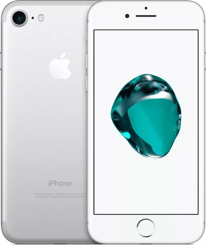 apple iphone 7 srebrny front i tyl
