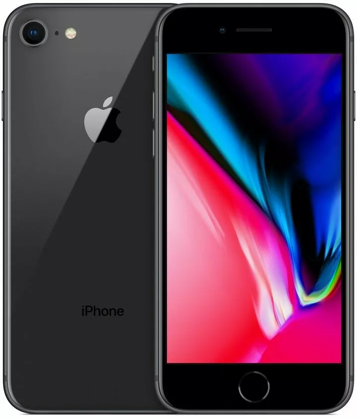apple iphone 8 szary front i tyl