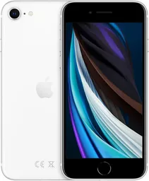 Apple iPhone SE biały front i tył Apple iPhone SE biały front i tył