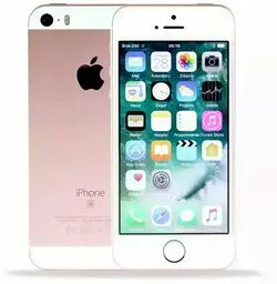 Apple iPhone SE różowy front i tył