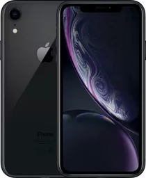 Apple iPhone XR czarny front i tył