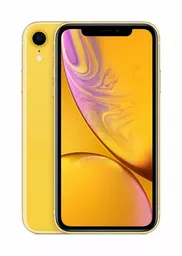 Apple iPhone XR żółty front i tył