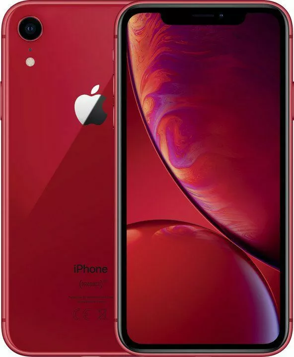 apple iphone xr czerwony front i tyl