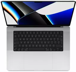 Apple MacBook Pro 16 z góry Apple MacBook Pro 16 z góry