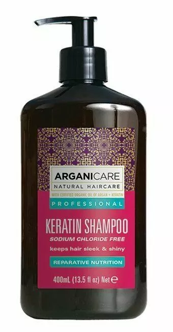 arganicare shampoo keratin szampon do wlosow z keratyna