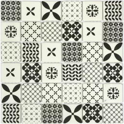 Mozaika Locarno Mix Black Mat 30 x 30 Artens Mozaika Locarno Mix Black Mat 30 x 30 Artens