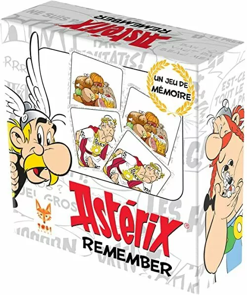 topi games asterix remember gra planszowa gra karciana rodzina od 7 lat 2 do 8 graczy ast rm mi 116001