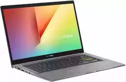 ASUS VivoBook S14 czarny front lewy bok ASUS VivoBook S14 czarny front lewy bok