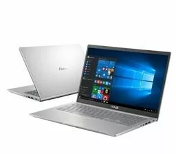 ASUS X515JA EJ834T srebrny przód prawy i tył ASUS X515JA EJ834T srebrny przód prawy i tył