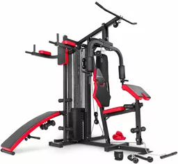 Atlas treningowy z workiem 3 stanowiskowy HS 1054K Atlas treningowy z workiem 3 stanowiskowy HS 1054K