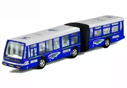 Niebieski bus dla dzieci zabawka
