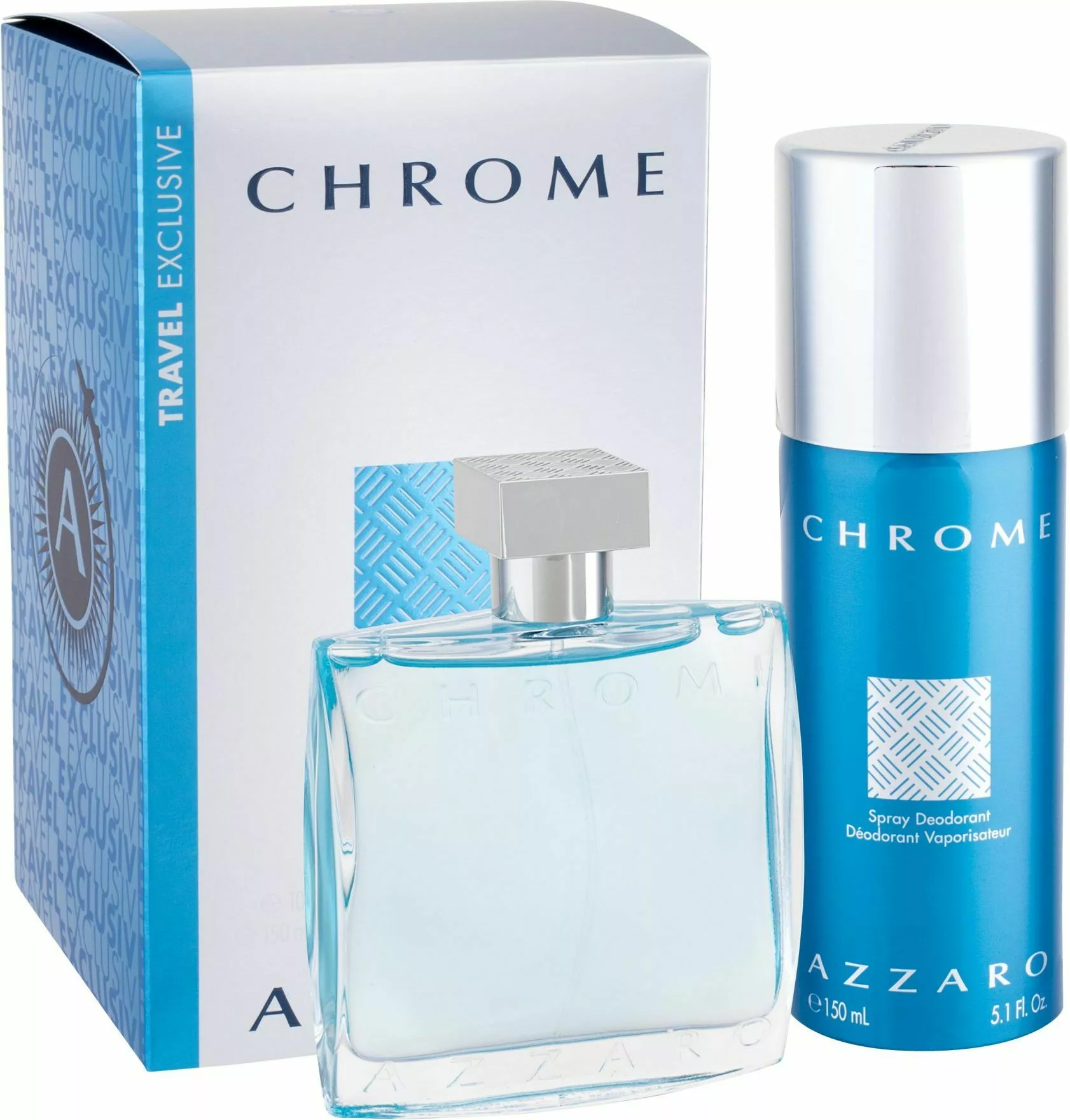 azzaro chrome 100 ml 150 ml dezodorant