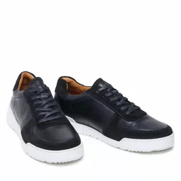 Sneakersy Badura ciemnoniebieskie przód Sneakersy Badura ciemnoniebieskie przód
