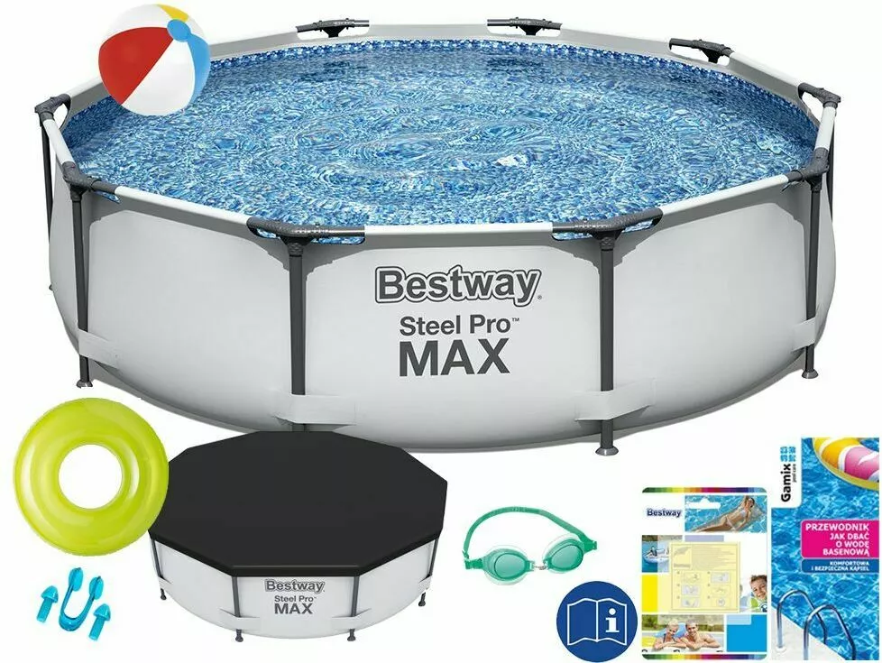 basen bestway 305x76 ogrodowy stelazowy 56406 9w1
