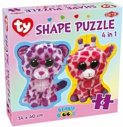 Beanie Boos Shape Puzzle 4 w 1