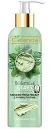 Bielenda Botanical Clays wegańska pasta do mycia twarzy z glinką zieloną