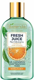 Bielenda Fresh Juice Pomarańcza 500ml płyn micelarny nawilżający z wodą cytrusową