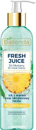 Bielenda Fresh Juice Rozświetlający Żel Micelarny do Twarzy