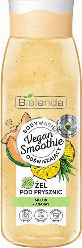 bielenda vegan smoothie body wash zel pod prysznic melon i ananas