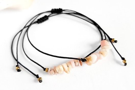 Brasoletka handmade z opalem Brasoletka handmade z opalem