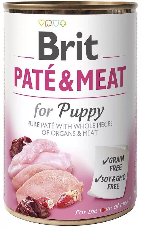 brit pate meat puppy