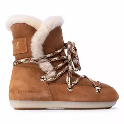 Buty Moon Boots zamszowe w kolorze camelowym Buty Moon Boots zamszowe w kolorze camelowym
