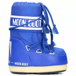 Niebieskie śniegowce Moon Boots