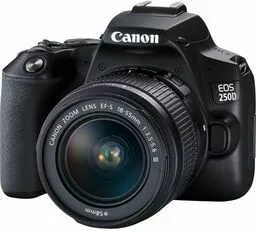 Aparat Canon EOS 250D z obiektywem