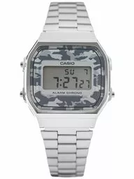 Casio A168WEC 1EF zegarek srebrna koperta Casio A168WEC 1EF zegarek srebrna koperta