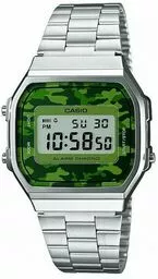 CASIO A168WEC 3EF zegarek koperta srebrna CASIO A168WEC 3EF zegarek koperta srebrna