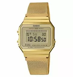 Casio A700WEMG 9AEF zegarek złota koperta
