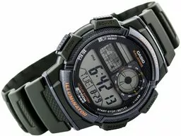 Casio AE 1000W 3AVEF zegarek ciemnozielona koperta
