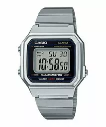 Casio B650WD 1AEF zegarek srebrna koperta Casio B650WD 1AEF zegarek srebrna koperta