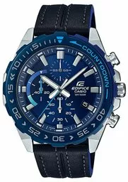 Casio EFR 566BL 2AVUEF Edifice Momentum zegarek srebrna koperta Casio EFR 566BL 2AVUEF Edifice Momentum zegarek srebrna koperta