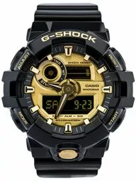 Casio G SHOCK GA 710GB 1AER zegarek czarna koperta